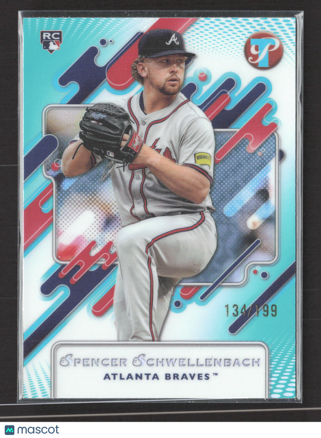 2025 Topps Pristine Spencer Schwellenbach #17 RC 134/199