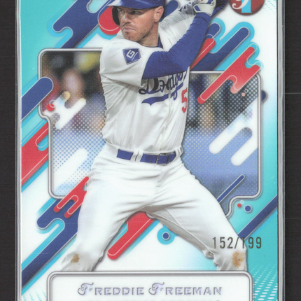 2025 Topps Pristine Freddie Freeman #192 Blue 152/199