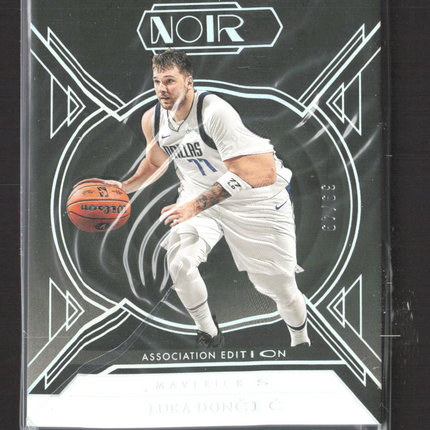 2025 Panini Noir Association Edition Luka Doncic #58 /49