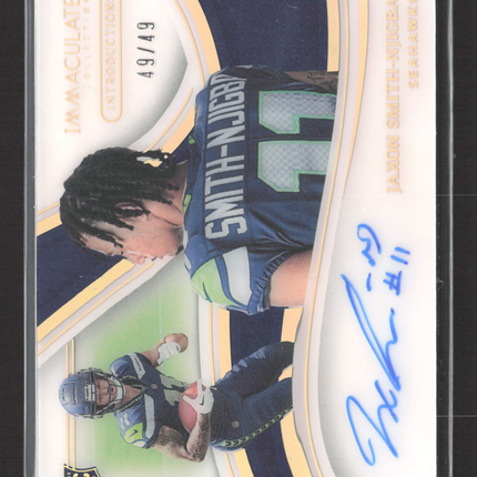 2023 Panini Immaculate Introductions Jaxon Smith-Njigba #II-JSN 49/49 RC Auto