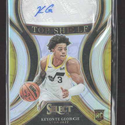 2024 Panini Select Prizm Top Shelf Signatures Keyonte George #TSS-KEY RC Auto