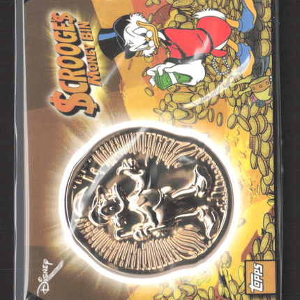 2026 Topps Disney Scrooge's Money Bin Manufactured Metal Coin Relic #SMB-1