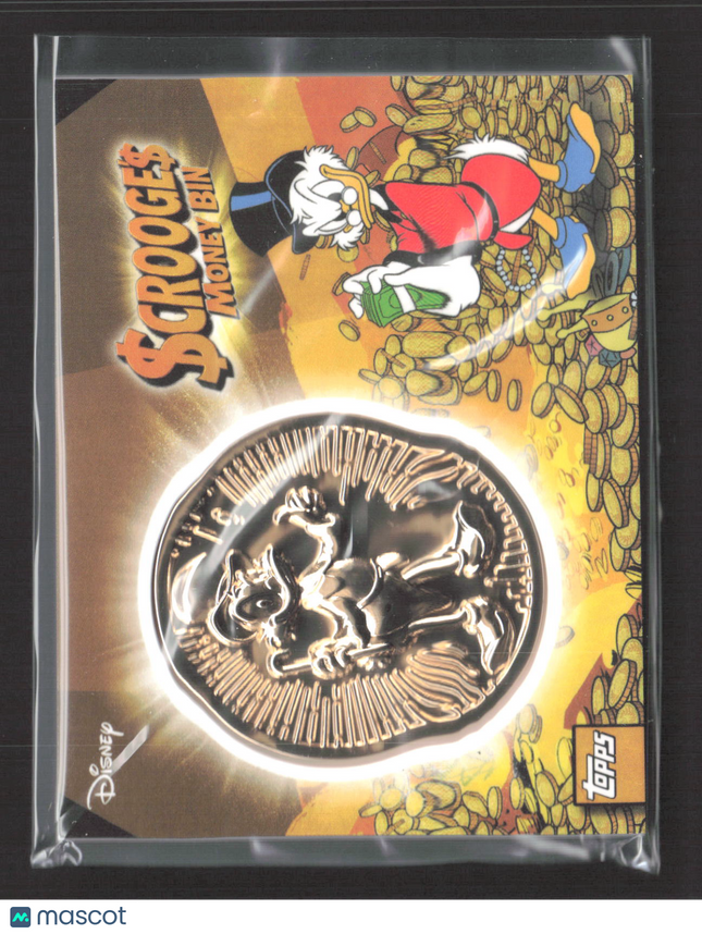 2026 Topps Disney Scrooge's Money Bin Manufactured Metal Coin Relic #SMB-1