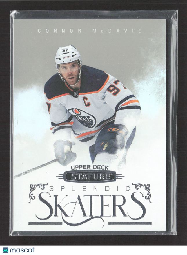 2023 Upper Deck Stature Splendid Skaters Connor McDavid #SS-20