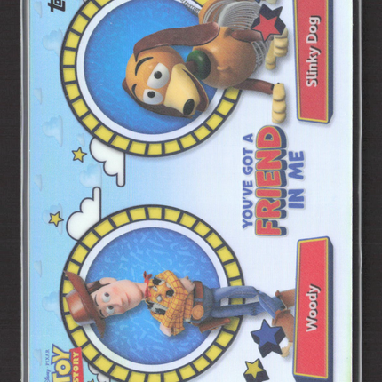 2025 Topps Disney Pixar Toy Story 30 Years & Beyond #YGF-6 Woody Slinky Dog