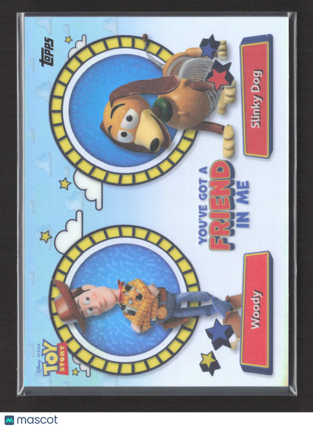 2025 Topps Disney Pixar Toy Story 30 Years & Beyond #YGF-6 Woody Slinky Dog