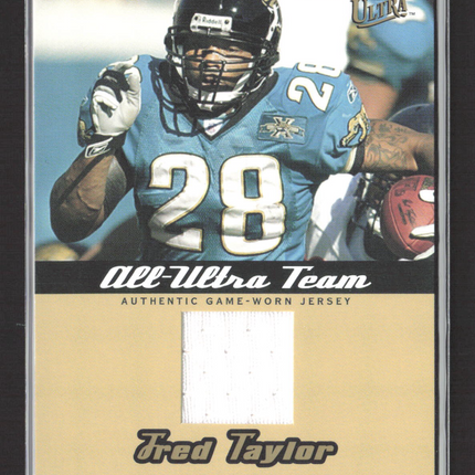 2005 Fleer Ultra All-Ultra Team Fred Taylor #AU-FT Game-Worn Jersey