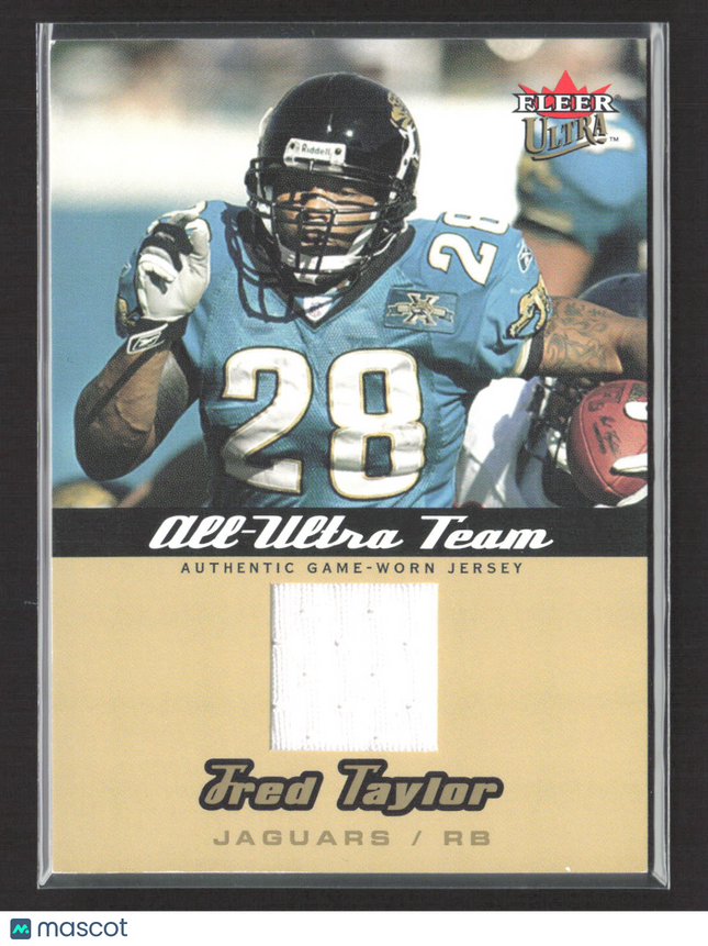 2005 Fleer Ultra All-Ultra Team Fred Taylor #AU-FT Game-Worn Jersey