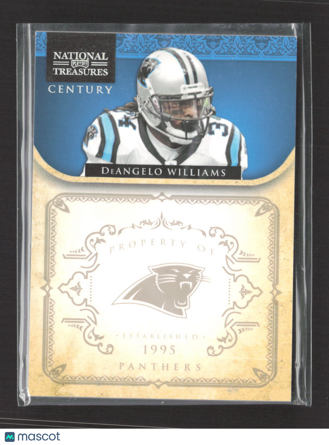 2012 Panini Playoff National Treasures Century DeAngelo Williams #21 /25