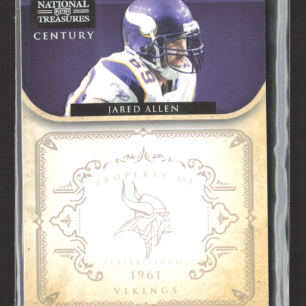 2012 Panini National Treasures Century Jared Allen #84 11/25