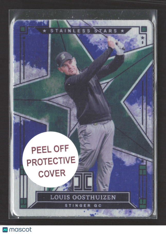 2025 Panini Impeccable Stainless Stars Louis Oosthuizen #SS-LO /25