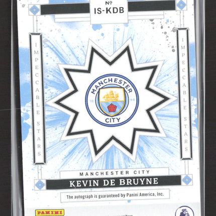 2025 Panini Impeccable Impeccable Stars Kevin De Bruyne #IS-KDB 30/49 Auto