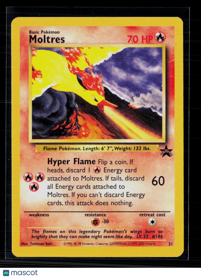 Pokemon 2000 Wizards Moltres #21