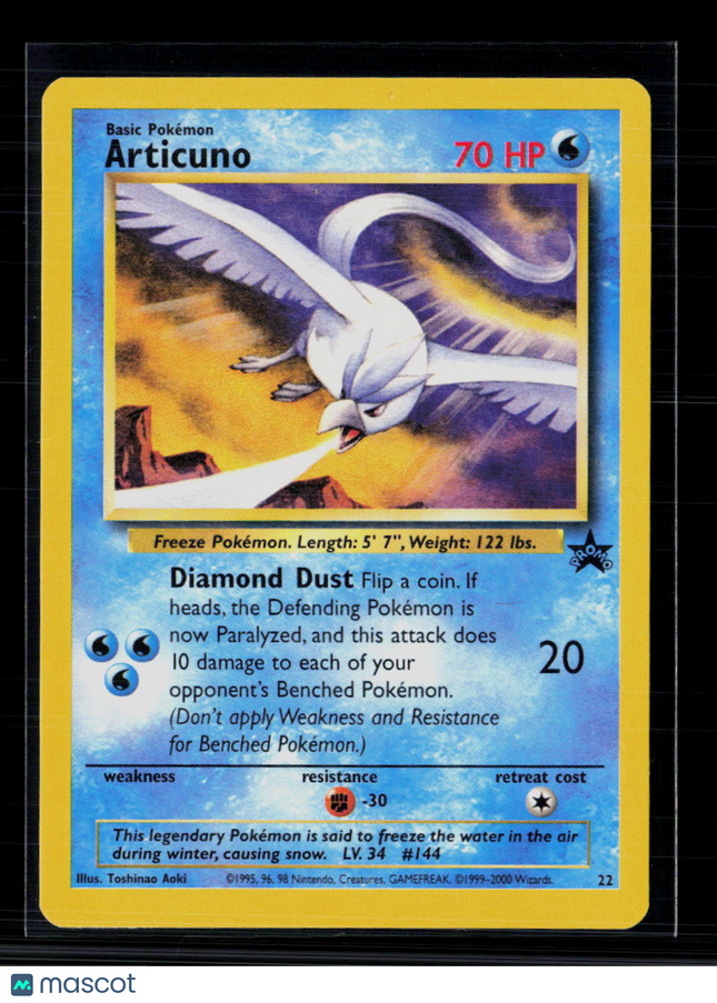 Pokemon 2000 Wizards Articuno #22