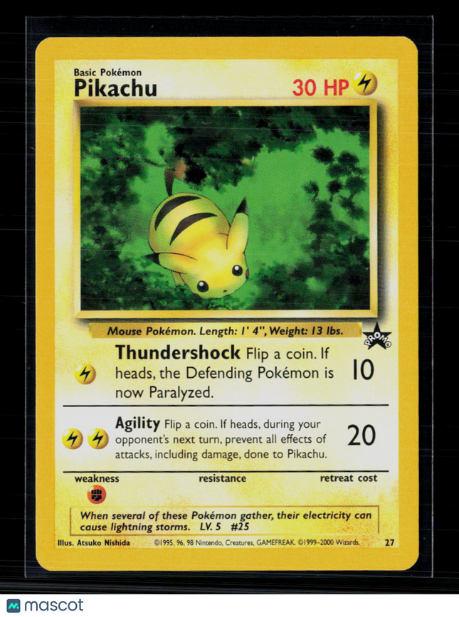 Pokemon 2000 Wizards Pikachu #27