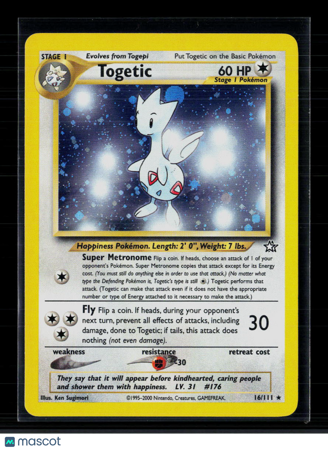 Pokemon 2000 Neo Genesis Togetic #16/111