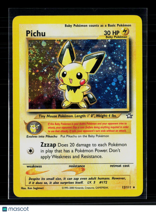 Pokemon 2000 Neo Genesis Pichu #12/111
