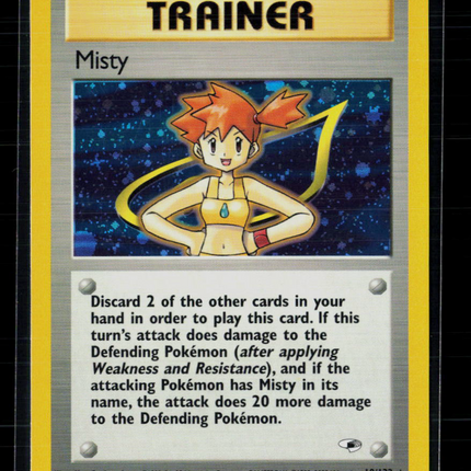 Pokemon 2000 Gym Heroes Misty #18/132