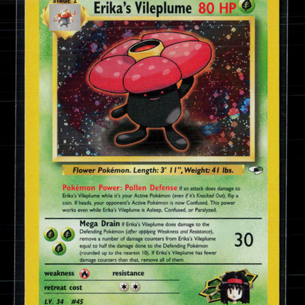 Pokemon 2000 Gym Challenge Erika's Vileplume #5/132