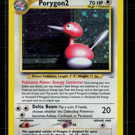 Pokemon 2001 Neo Discovery Porygon2 #12/64