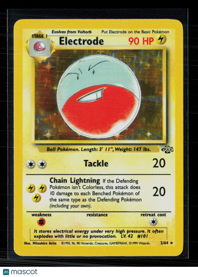 Pokemon 1999 Jungle Electrode #2/64