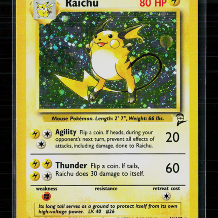 Pokemon 2000 Base Set 2 Raicu #16/130