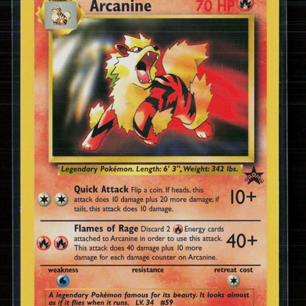 Pokemon 2000 Wizards Arcanine #6