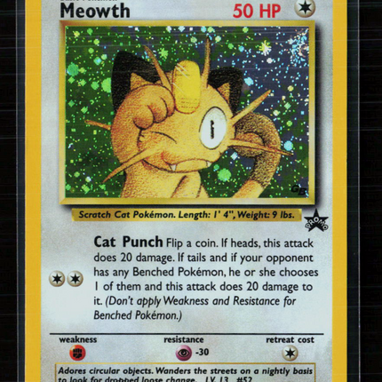 Pokemon 2000 Wizards Meowth #10