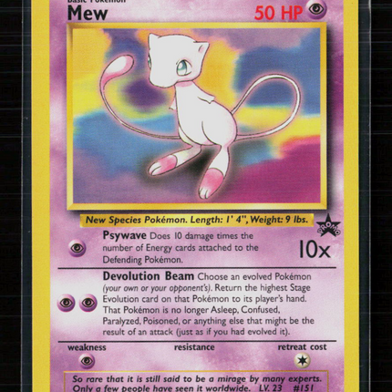 Pokemon 2000 Wizards Mew #8
