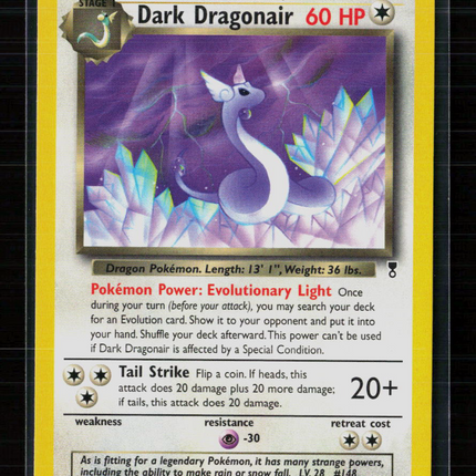 Pokemon 2002 Legendary Collection Dark Dragonair #38/110