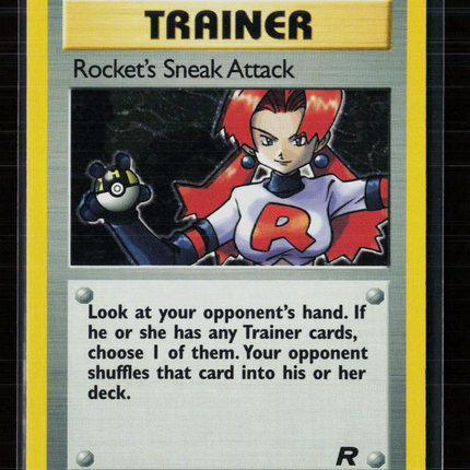 Pokemon 2000 Team Rocket Rocket's Sneak Attack #16/82