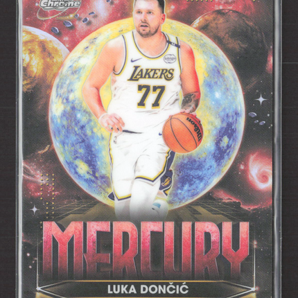 2026 Topps Cosmic Planetary Pursuit Chrome Mercury Luka Doncic #PPM-7