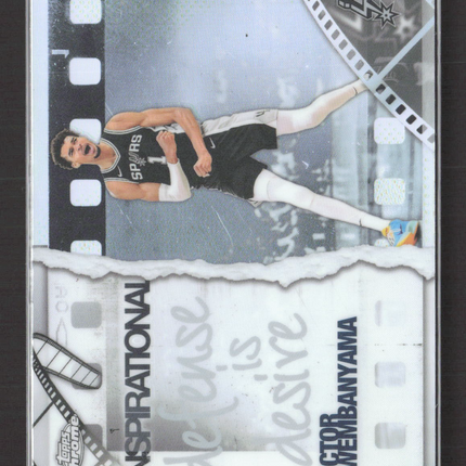 2025 Topps Chrome Basketball Inspirational Victor Wembanyama #IP-6 Refractor