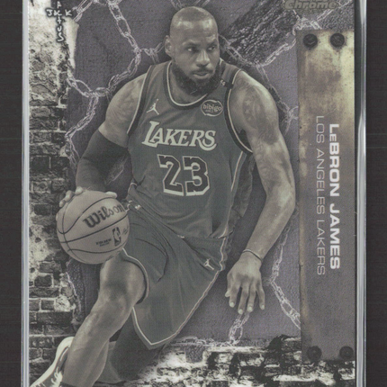 2026 Topps Chrome Basketball Cactus Jack LeBron James #46 Refractor
