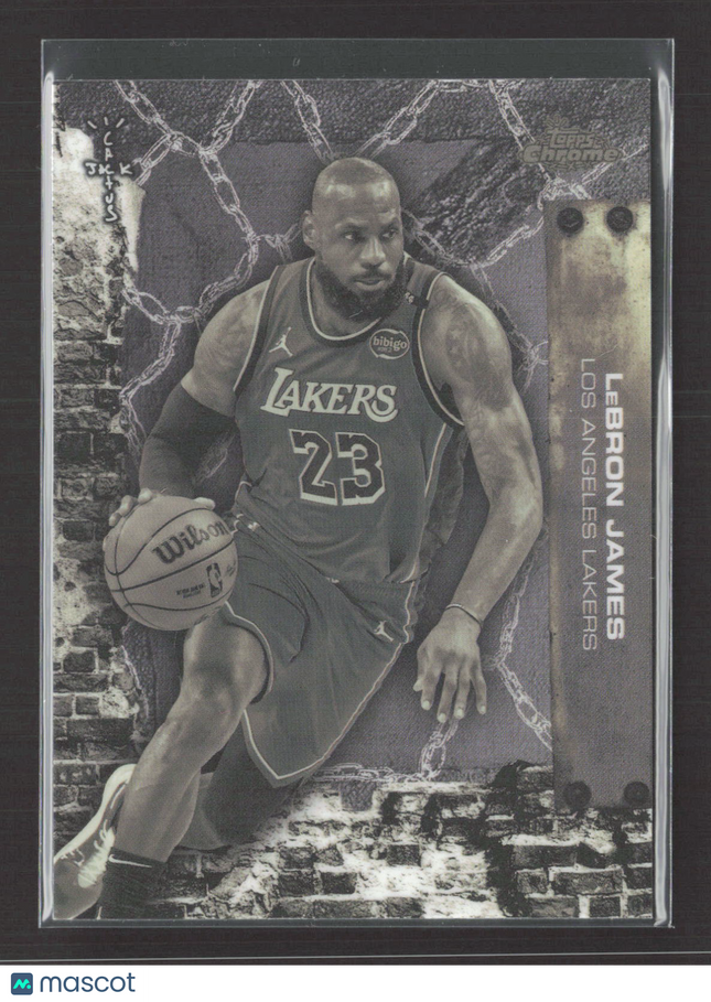 2026 Topps Chrome Basketball Cactus Jack LeBron James #46 Refractor