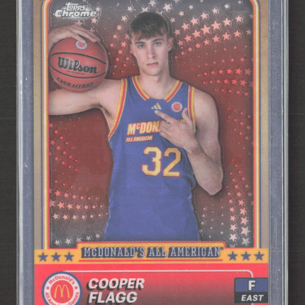 2024 Topps Chrome McDonald's All American Cooper Flagg #78