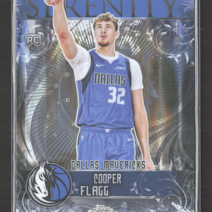 2025 Topps Chrome Serenity Cooper Flagg #SY-11 RC