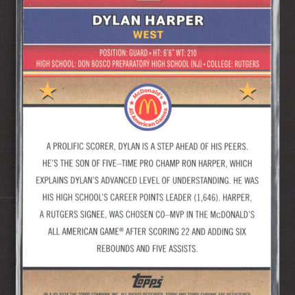 2024 Topps Chrome McDonald's All American Dylan Harper #88 RayWave