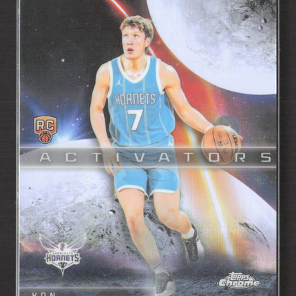 2025 Topps Chrome Activators Kon Knueppel #AC-14 Refractor RC