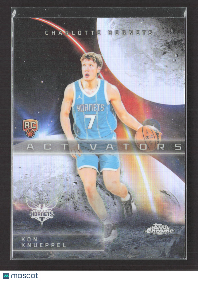 2025 Topps Chrome Activators Kon Knueppel #AC-14 Refractor RC