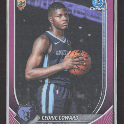 2025 Bowman Chrome Cedric Coward #BCV-11 Purple RC 013/199