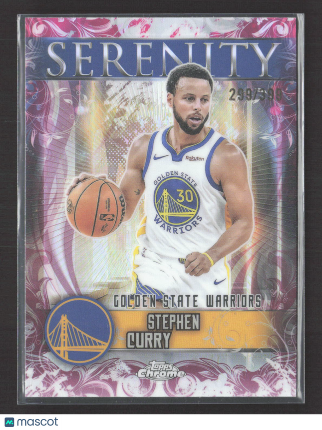 2025 Topps Chrome Serenity Stephen Curry #SY-3 299/399