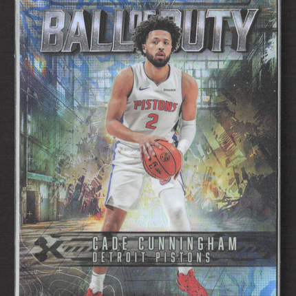 2025 Topps Chrome Ball of Duty Cade Cunningham #BD-11 091/150