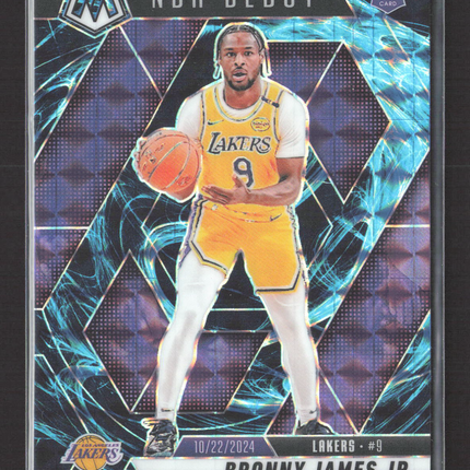 2025 Panini Mosaic Prizm Bronny James Jr. #262 RC Genesis