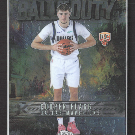 2025 Topps Chrome Ball of Duty Cooper Flagg #BD-21