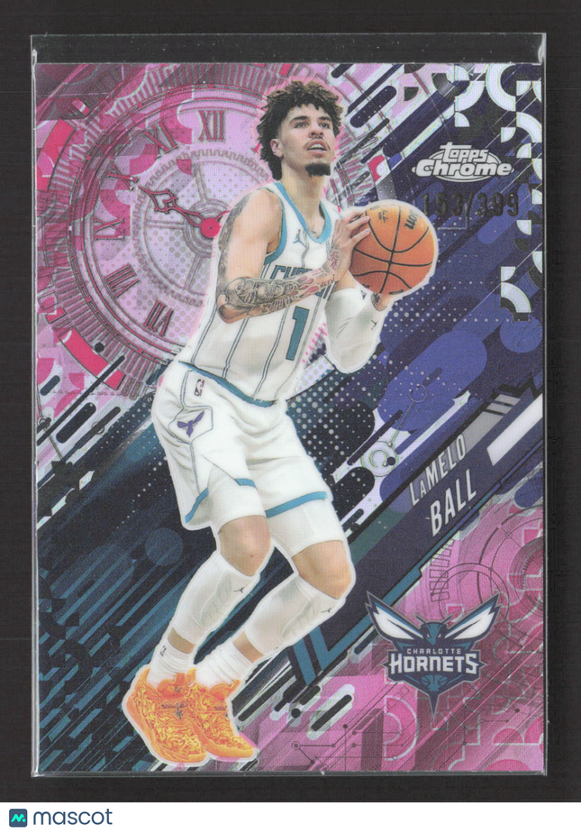2025 Topps Chrome Go Time LaMelo Ball #GT-1 Pink 153/399