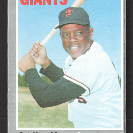 1970 Topps Willie Mays #600