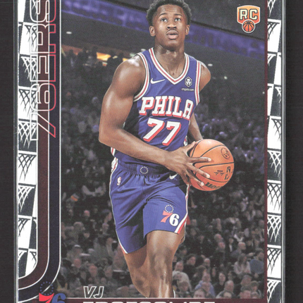 2025 Topps Flagship VJ Edgecombe #203 RC Tip Off