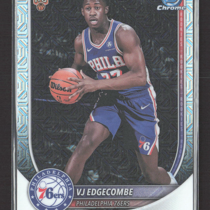 2025 Bowman Chrome VJ Edgecombe #BCV-3 Mojo Refractor RC
