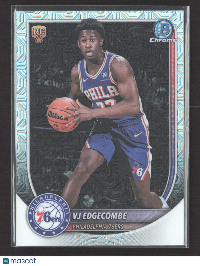 2025 Bowman Chrome VJ Edgecombe #BCV-3 Mojo Refractor RC